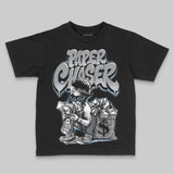 Wolf Grey 5s DopeSkill Toddler Kids T-shirt Paper Chaser Boy Graphic