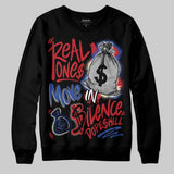 Rare Air 4s DopeSkill Sweatshirt Real Ones Move In Silence Graphic