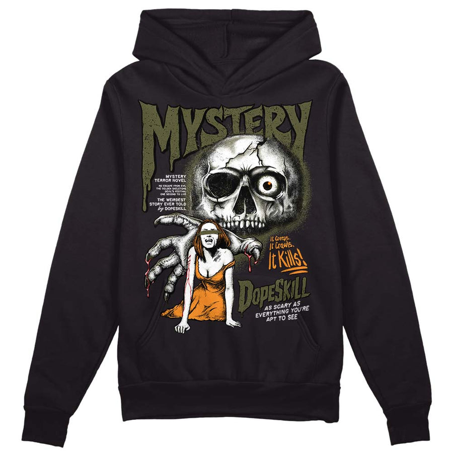 Olive 5s DopeSkill Hoodie Sweatshirt Mystery Ghostly Grasp Graphic