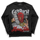 Grey Collection DopeSkill Long Sleeve T-Shirt Get Rich Graphic