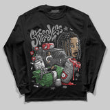 Black Cat 4s DopeSkill Long Sleeve T-Shirt Stressless Graphic