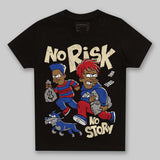 Rare Air 4s DopeSkill Toddler Kids T-shirt No Risk No Story Graphic