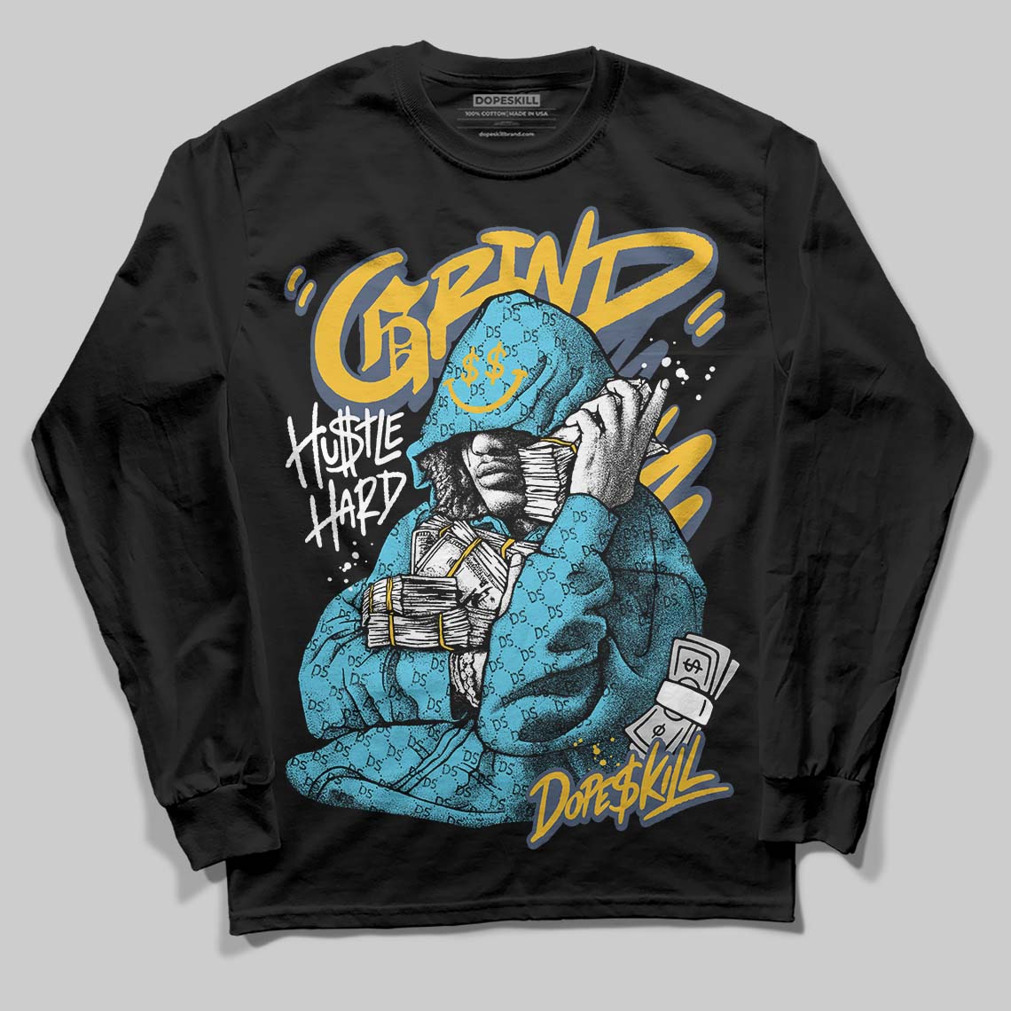 Gamma 11s DopeSkill Long Sleeve T-Shirt Grind Pray Graphic