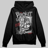 Black Cat 4s DopeSkill Hoodie Sweatshirt Pocket Change Graphic
