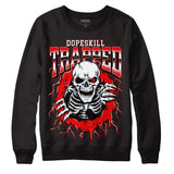 Cherry 11s DopeSkill Sweatshirt Trapped Halloween Graphic