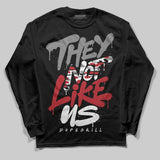 Bugs Bunny 8s DopeSkill Long Sleeve T-Shirt They Not Like Us Graphic