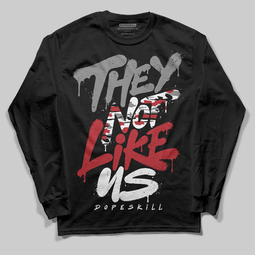 Bugs Bunny 8s DopeSkill Long Sleeve T-Shirt They Not Like Us Graphic