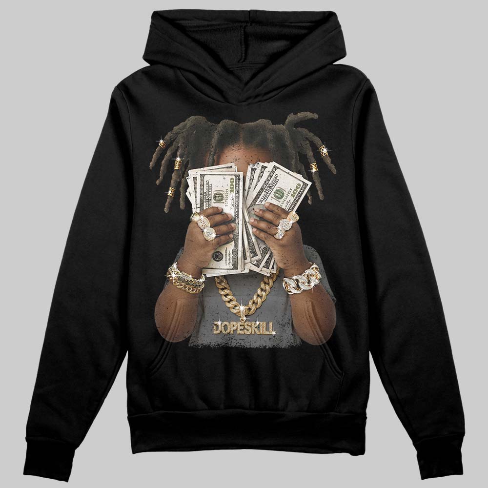 Black Cat 4s DopeSkill Hoodie Sweatshirt Rich Youth Graphic