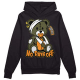 Olive 5s DopeSkill Hoodie Sweatshirt Hurt Bear Graphic