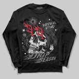 Black Cat 4s DopeSkill Long Sleeve T-Shirt Drip Season Graphic