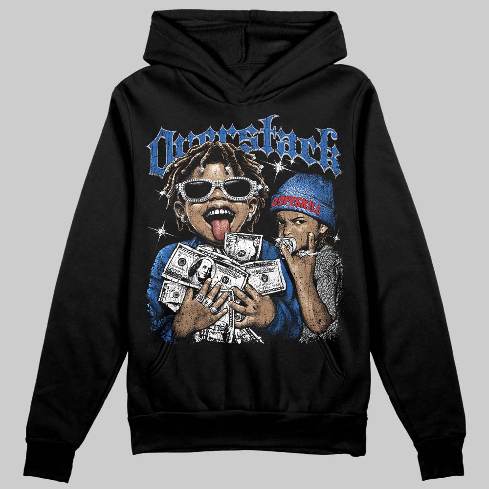 “True Blue” 3s DopeSkill Hoodie Sweatshirt Overstack Graphic