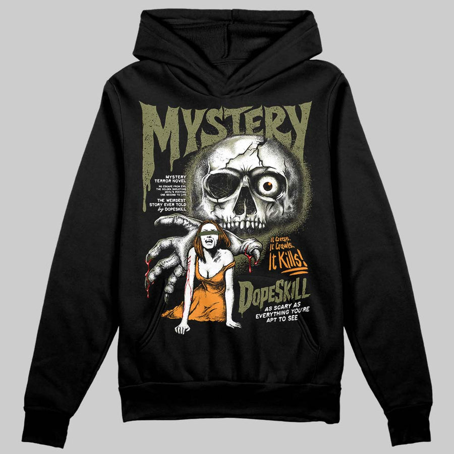Olive Collection DopeSkill Hoodie Sweatshirt Mystery Ghostly Grasp Graphic