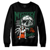Dunk Team Dark Green Orange DopeSkill Sweatshirt Mystery Ghostly Grasp Graphic