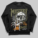 Olive Collection DopeSkill Long Sleeve T-Shirt Mystery Ghostly Grasp Graphic