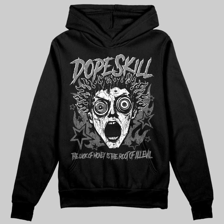 Black Cat 4s DopeSkill Hoodie Sweatshirt Root of Evil Graphic