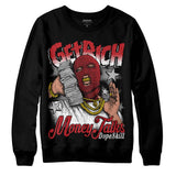 Red Taxi 12s DopeSkill Sweatshirt Get Rich Graphic