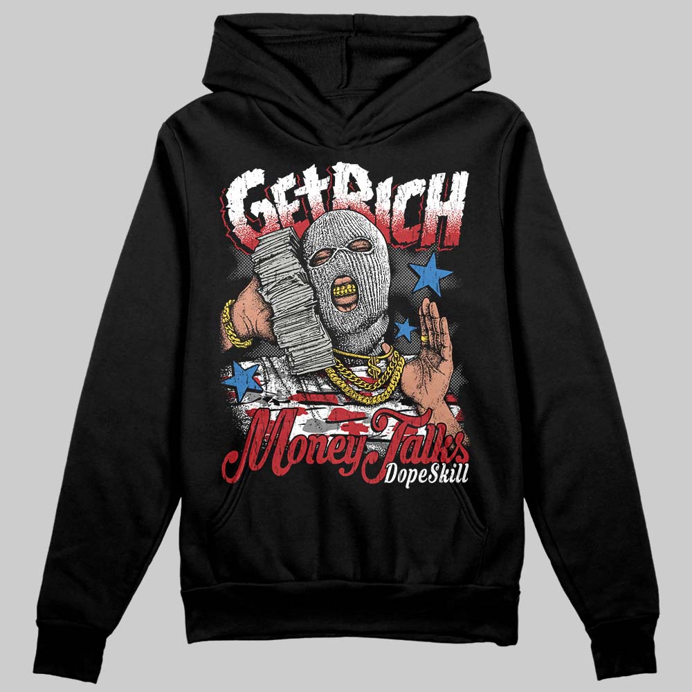 Bugs Bunny 8s DopeSkill Hoodie Sweatshirt Get Rich Graphic