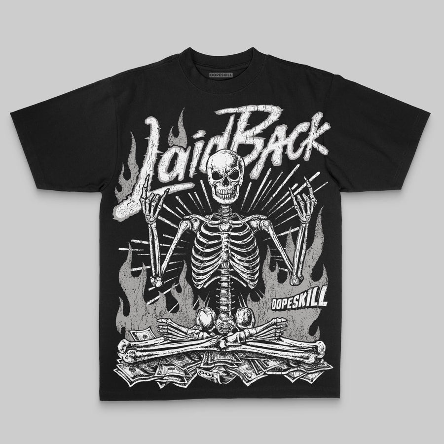 Black/White Oversize Print Laid Back DopeSkill Graphic T-shirt