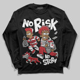 Bugs Bunny 8s DopeSkill Long Sleeve T-Shirt No Risk No Story Graphic