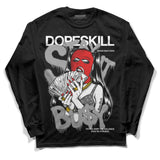 Grey Collection DopeSkill Long Sleeve T-Shirt Stay It Busy Graphic