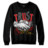Red Collection DopeSkill Sweatshirt Trust No One Graphic