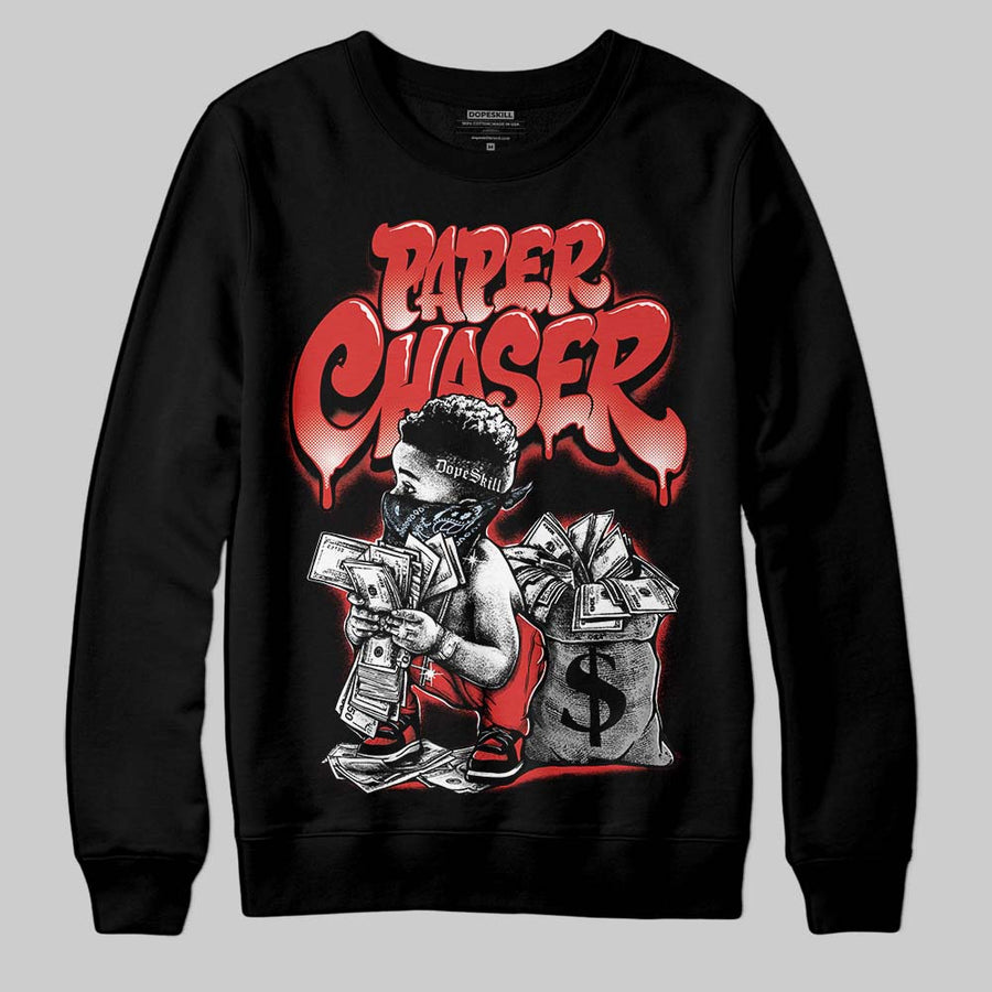 Reverse Infrared 6s DopeSkill Sweatshirt Paper Chaser Boy Graphic