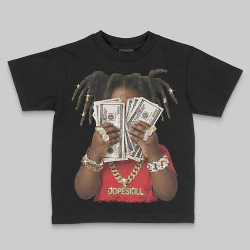 AJ 13 Chicago True Red Cherry DopeSkill Toddler Kids T-shirt Rich Youth Graphic