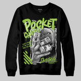 Neon Green Collection DopeSkill Sweatshirt Pocket Change Graphic