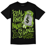 Dunk Low 'Chlorophyll' DopeSkill T-Shirt Real Ones Move In Silence Graphic