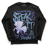 University Blue Collection DopeSkill Long Sleeve T-Shirt Speak It Graphic