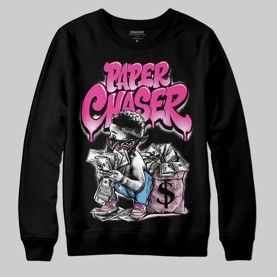 Pink 'Paper Chaser Boy' DopeSkill Graphic Sweatshirt