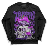 Court Purple 13s DopeSkill Long Sleeve T-Shirt Trippin Graphic