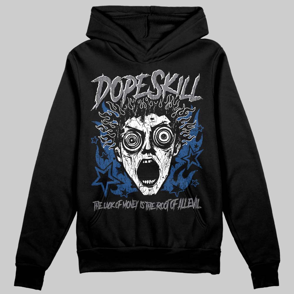 Flint Grey 9s DopeSkill Hoodie Sweatshirt Root of Evil Graphic