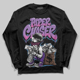 PURPLE 'Paper Chaser Boy' DopeSkill Graphic Long Sleeve T-Shirt