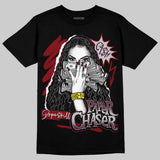 Burgundy 5s DopeSkill T-Shirt NPC Graphic