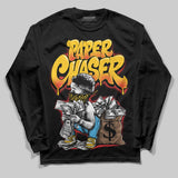 Yellow 'Paper Chaser Boy' DopeSkill Graphic Long Sleeve T-Shirt