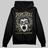Olive Collection DopeSkill Hoodie Sweatshirt Root of Evil Graphic