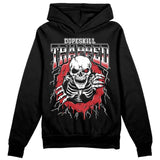 Red Taxi 12s DopeSkill Hoodie Sweatshirt Trapped Halloween Graphic