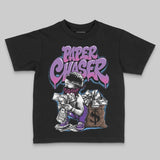 PURPLE 'Paper Chaser Boy' DopeSkill Graphic Toddler Kids T-shirt