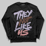 Harris Tweed x Denim Turquoise Dunk DopeSkill Long Sleeve T-Shirt They Not Like Us Graphic