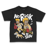 Taxi 12s 2025 DopeSkill Toddler Kids T-shirt No Risk No Story Graphic