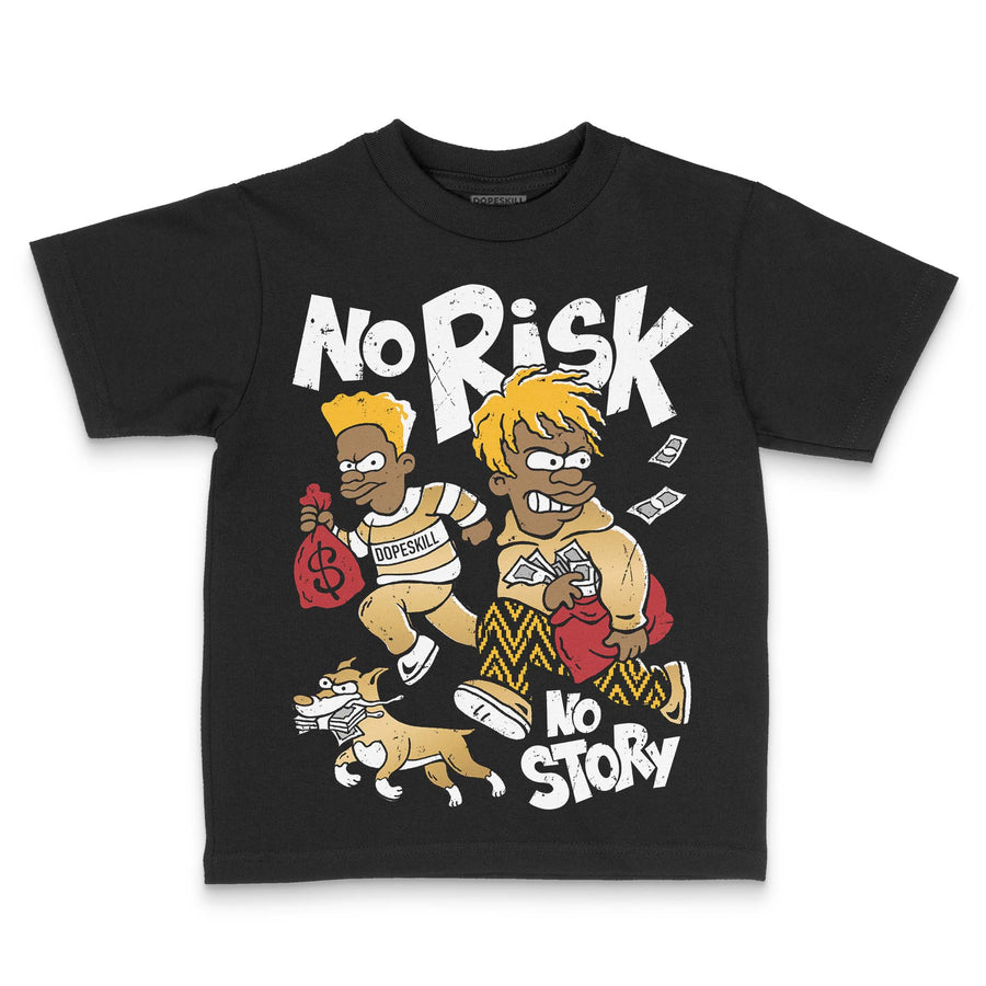 Taxi 12s 2025 DopeSkill Toddler Kids T-shirt No Risk No Story Graphic