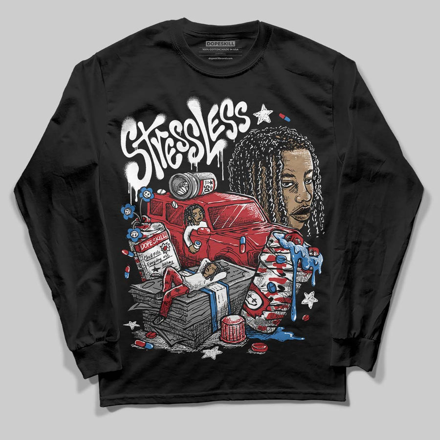 Bugs Bunny 8s DopeSkill Long Sleeve T-Shirt Stressless Graphic