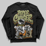 Olive 'Paper Chaser Boy' DopeSkill Graphic Long Sleeve T-Shirt
