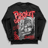 Red Collection DopeSkill Long Sleeve T-Shirt Pocket Change Graphic