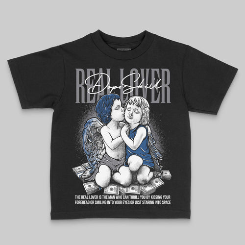 Flint Grey 9s DopeSkill Toddler Kids T-shirt Real Lover Graphic