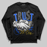 Royal Blue Collection DopeSkill Long Sleeve T-Shirt Trust No One Graphic