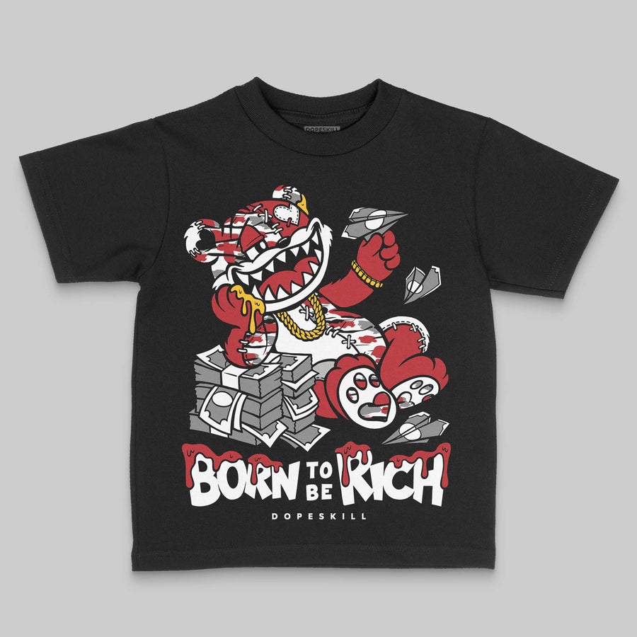 Bugs Bunny 8s DopeSkill Toddler Kids T-shirt Born To Be Rich Graphic