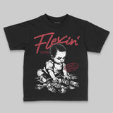 Valentine’s Day 4s DopeSkill Toddler Kids T-shirt Flexin' Graphic