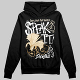 Reverse Metallic 5s DopeSkill Hoodie Sweatshirt Speak It Graphic